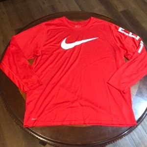 Mens Nike Dri Fit Long Sleeve Shirts 